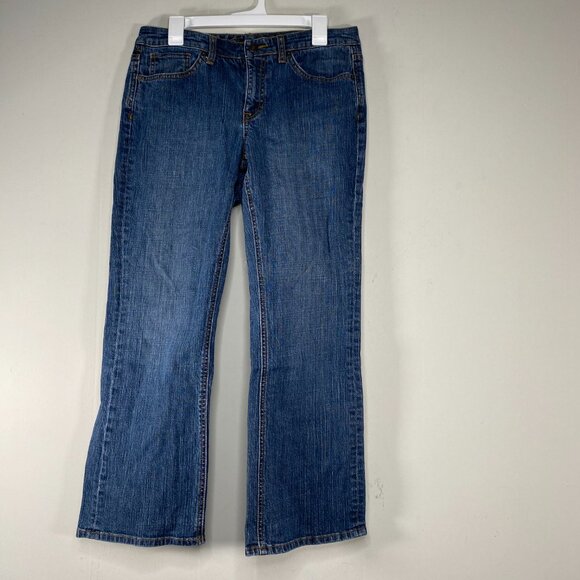 Tommy Hilfiger Denim Jeans Women's 10S Mid Rise Blue Distressed Casual Pants - Picture 1 of 14